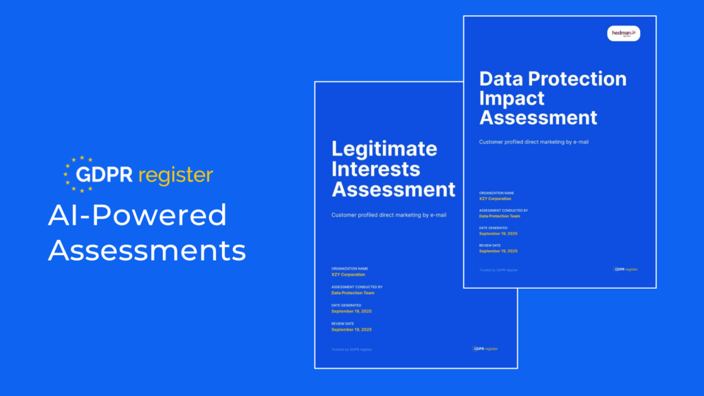 AI-powered DPIA generator helping organisations automate GDPR compliance tasks